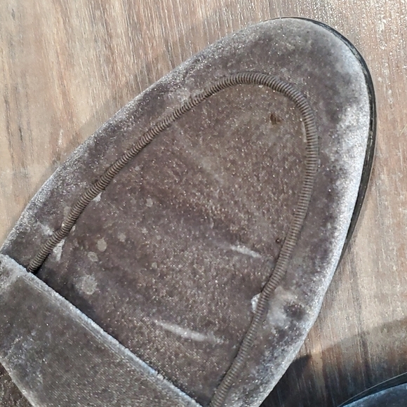 Anthropologie Franco Sarto velvet Loafer flats shoes sz 10M - Picture 13 of 13